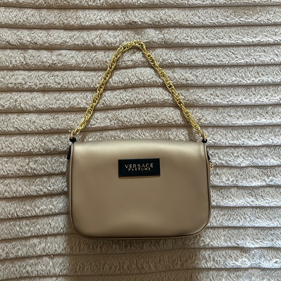 Handbags - Versace Parfums GWP Bag with Gold Chain